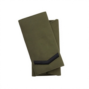 Écussons d'épaule en toile brodés de dentelle noire et verte, lavables, de haute qualité, à coudre, réutilisables, avec épingle de sûreté, personnalisables - Product Image 1