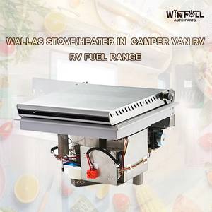 Estufa Diésel Mini Nueva WIN FULL con Termostato y Calentador de Aire 12V, Quemador Único con Tapa para Camión/RV, Montaje en Pared - Product Image 6