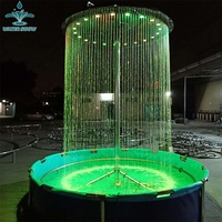 Fontaine murale décorative pour la maison, personnalisée en usine, rideau de pluie