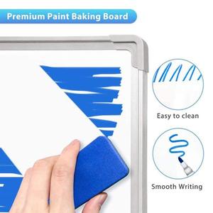 ZOIFUN Portable <strong>Mini</strong> Small Dry Erase <strong>Whiteboard</strong> 12" X 16" Magnetic Hanging Double Sided White Board - Product Image 3