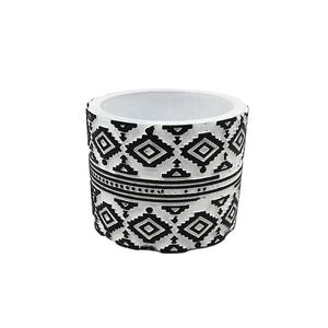 Offre Spéciale petit Pot de <span class=keywords><strong>fleur</strong></span> en béton à Base ronde jaune à Texture de treillis - Product Image 6