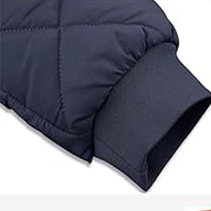 Veste bomber décontractée pour homme, en polaire, entièrement zippée, coupe-vent, imperméable, en polyester, pour l'<span class=keywords><strong>hiver</strong></span> - Product Image 5