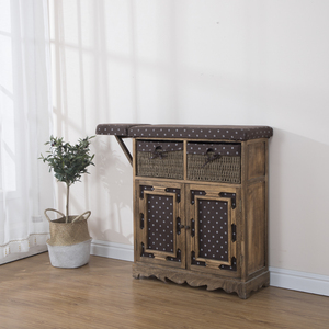 <span class=keywords><strong>Table</strong></span> <span class=keywords><strong>à</strong></span> <span class=keywords><strong>repasser</strong></span> en bois de style moderne armoire pliante en fer flexible solution de nettoyage de Offre Spéciale sculptée pour chambre salon remise - Product Image 4