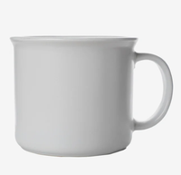 Mug Kopi Cetak Motif Ember Glow 15 Oz Cetak Logo Kustom Hadiah Promosi Perusahaan Keramik Cerah Grosir