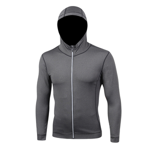 Survêtements d'entraînement légers et respirants pour hommes <span class=keywords><strong>Jogging</strong></span> Running <span class=keywords><strong>Sport</strong></span> Coat Gym Jacket Hoodies for Workout <span class=keywords><strong>Jogging</strong></span> Running - Product Image 5