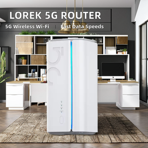 로렉 홈 셀룰러 모뎀 5G CPE 네트워크 라우터 5.8G 주파수 300Mbps CAT6 WiFi6 SIM 카드 슬롯 2.4G 핫스팟 라우터 WAN 포트 - Product Image 2