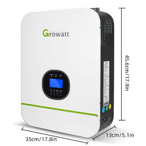Growatt 24V 3000W Onduleur solaire hors réseau Growatt <span class=keywords><strong>SPF</strong></span> 2000 ~ <span class=keywords><strong>5000</strong></span> <span class=keywords><strong>TL</strong></span> HVM 230VAC Onduleur Growatt <span class=keywords><strong>SPF</strong></span> 3000TL-24/48 Volts - Product Image 3