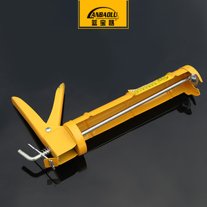 Anbaolu Manual Caulking Gun <b>Smooth</b> Rod Industrial Grade Sheet Metal 270mm Glue Application <b>Tool</b> - Product Image 4