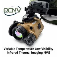 Casque d'imagerie thermique infrarouge à faible luminosité QCNV à large plage de température avec capteur non refroidi 640x512