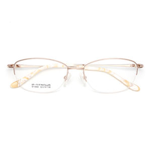 منتجات جديدة نظارات الأكثر مبيعًا أحدث تصميم عصري بألماس تيتانيوم إطارات نظارات بصرية للنساء - Product Image 2