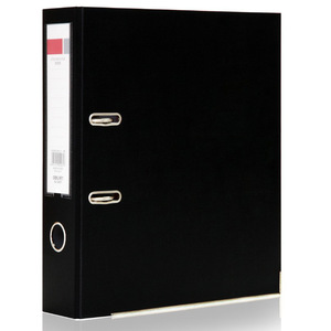 Deli <b>File</b> <b>Folder</b> <b>A4</b> 2 Inch 3 Inch Quick Release Loose Leaf <b>Folder</b> Black Blue Office Storage Organization - Product Image 4