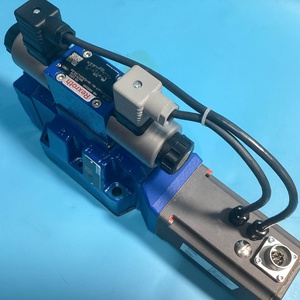 4WRKE16E1-200L-3X ชุดควบคุมทิศทางแบบสัดส่วน R900785528 ควบคุมด้วยระบบไฮดรอลิกแบบ Pilot Operated พร้อม OBE ในตัว - Product Image 2