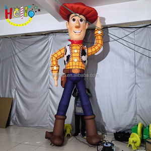 Accessoires de <span class=keywords><strong>cowboy</strong></span> ouest personnalisés personnage de dessin animé extérieur grands cowboys gonflables - Product Image 2