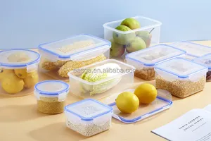 500ml Plastic Container Meal Prep Food Storage Plastic Food Containers Airtight Food Container Storage