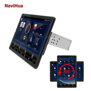 Reproductor de DVD para Auto Navihua Universal Doble DIN con Pantalla Táctil de 13.3 Pulgadas, Estéreo para Auto 2DIN, Compatible con Cámara de Visión Trasera, Radio para Auto - Product Image 1