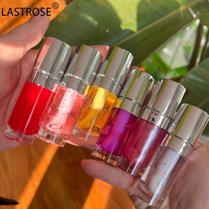 Aceite Labial Vegano al por Mayor, Color Rosa Frutal, Nutritivo, Natural, con Brillo, Cambia <span class=keywords><strong>de</strong></span> Color, Hidratante, con Pincel Grande, Marca Privada - Product Image 3