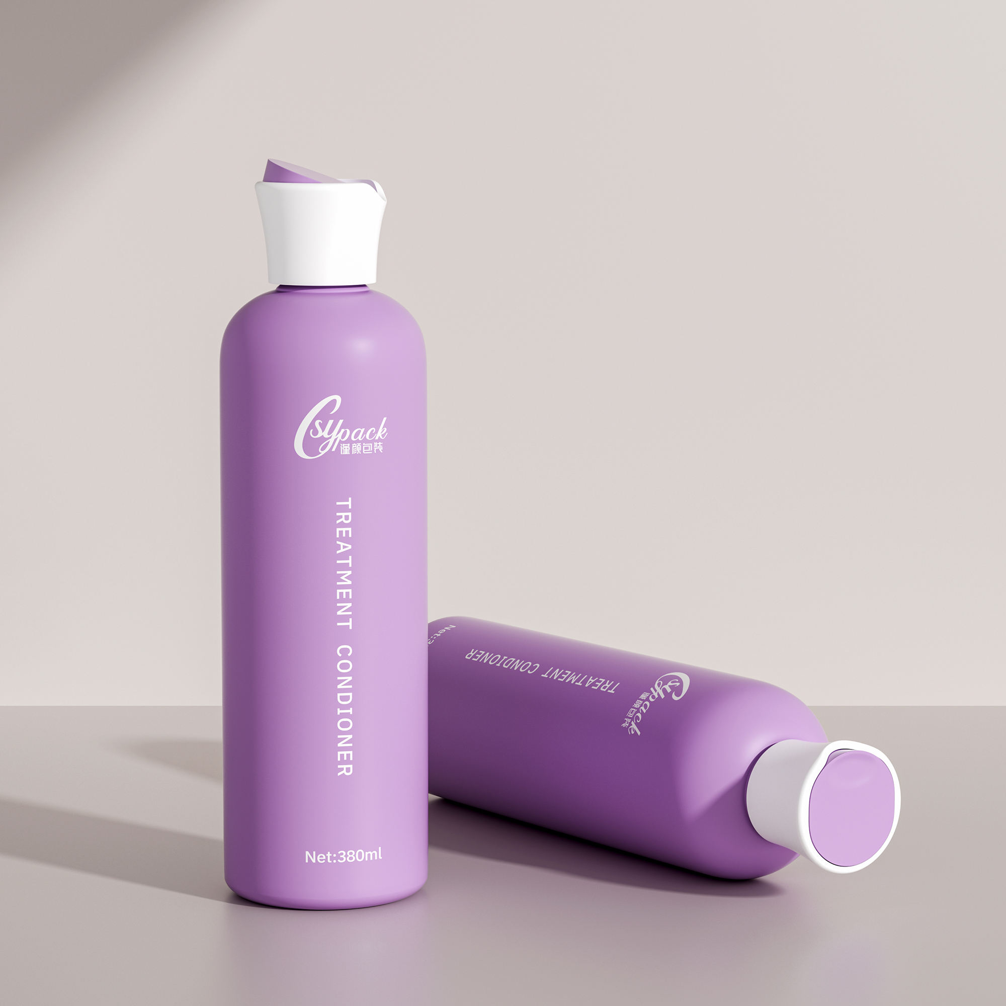 shampoo bottle with disc cap