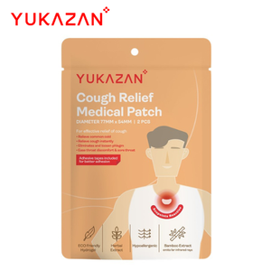 Parche Hidrogel Herbal Yukazan para Alivio de la Tos en Adultos, Uso Externo, 2 Unidades, Alta Calidad Garantizada, 3 Años de Duración, Proveedor Chino - Product Image 1