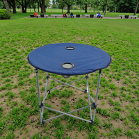 Vente en gros de table pliante d'extérieur de l'usine chinoise mobilier métallique moderne pour une utilisation dans les parcs de la cour