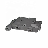 Couvercle de pompe de compresseur d'air à Double culasse de camion robuste HOWO SINOTRUK modèle VG1093130001 pièces de moteur VG1560130080-6