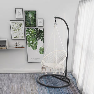 <span class=keywords><strong>Silla</strong></span> <span class=keywords><strong>Colgante</strong></span> Moderna Tipo Columpio para Interiores/Exteriores, Balcón y Dormitorio, <span class=keywords><strong>Silla</strong></span> Mecedora <span class=keywords><strong>Colgante</strong></span> para Sala de Estar, Patio y Terraza - Product Image 3