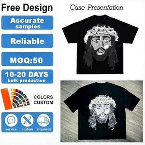 T-Shirt da Uomo Oversize Personalizzata Unisex in 100% Cotone da 300 GSM Stampa Serigrafica e DTG Effetto Lavaggio Acido e Sbiadito dal Sole - Product Image 4