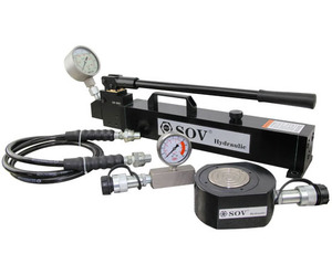 Cylindre/Jack hydraulique à simple effet ultra-plat ENERPAC série RSM 5-200T, adapté à diverses applications - Product Image 3