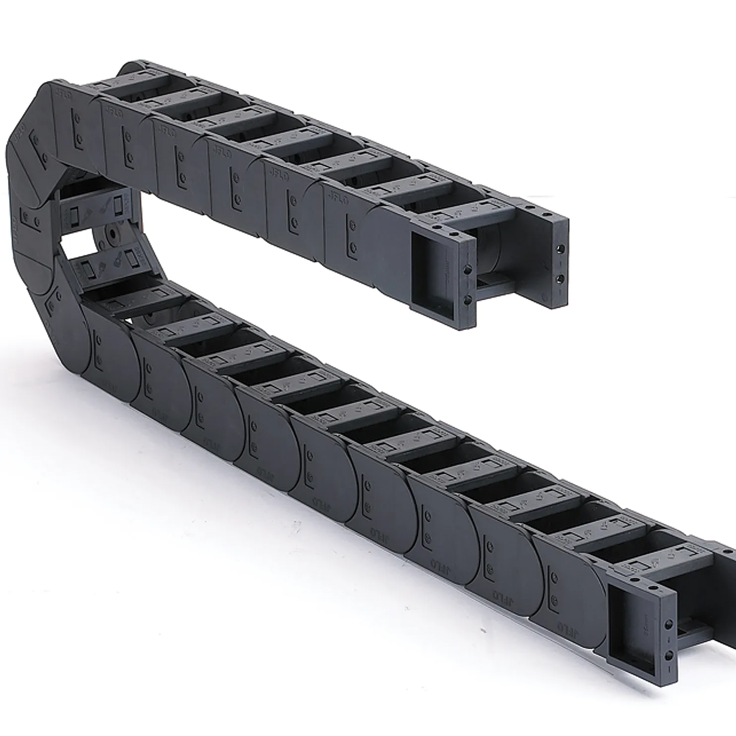 Nylon Cable Protect Chain Machine Tool Accessories Bridge Open Type Of JFLO J35Q.2.S Series