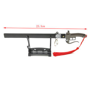 Anime personalizado Metal Aleación <span class=keywords><strong>de</strong></span> Zinc <span class=keywords><strong>ARMAS</strong></span> <span class=keywords><strong>DE</strong></span> Metal Cosplay 22cm juguete espada modelo llavero para Attack on Titan regalo AOT - Product Image 1