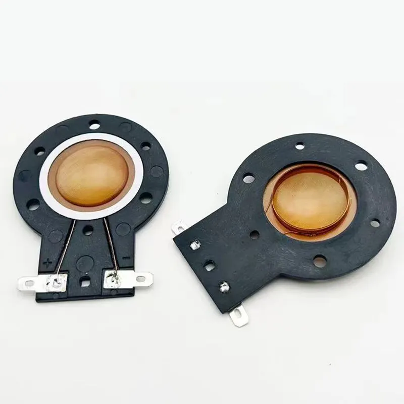 Film Resin 25.4mm koil suara tweeter 25.5-core sound film dua colokan braket nomor corneal coil suku cadang perawatan