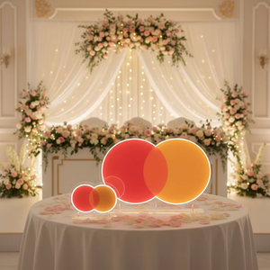 定制标牌霓虹灯亚克力UV印刷霓虹灯LED字母带底座可站立用于商业装饰 - Product Image 6