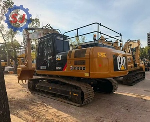 Excavatrice sur chenilles hydraulique CAT 325D2L d'occasion pour l'excavation de roches en carrière et la construction - Product Image 2