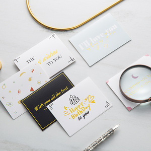 Biglietto Regalo Creativo Ecologico in Carta Goffrata per San Valentino e Settimo Anniversario, Ideale per Negozi di Fiori - Product Image 3