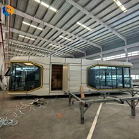 Capsule spatiale moderne écologique de Chine Capsule d'activité scénique résidentielle avec maison intelligente Capsule spatiale complète de maison préfabriquée