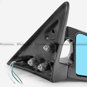 Rétroviseur extérieur OEM en carbone et fibre de verre, spécial pour EK Civic 4 portes, conduite à gauche, accessoire extérieur de performance JDM - Product Image 3