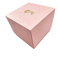 Boîte en carton pour montre, emballage de luxe haut de gamme, logo personnalisé imprimé, emballage pour flacon de parfum, cadeaux de mariage, boîte cadeau beauté