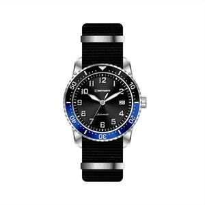 Montre de luxe pour homme, mouvement japonais, biseau en acier classique OEM, logo personnalisé, 10 ATM, montre de plongée automatique, montre mécanique - Product Image 1