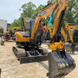 Excavadora Sany SY50U SY55 SY60 usada en buenas condiciones con motor, bomba de engranajes, componentes de núcleo de cojinete a la venta a un precio - Product Image 1