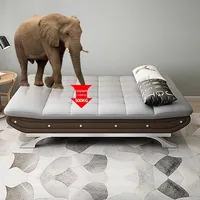 Sofá Cama Plegable Multifuncional Doble de Tela Ahorrador de Espacio Económico para Apartamentos Pequeños Hoteles y Sala de Estar