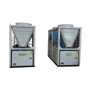China Chiller Manufacturer R407C/R410A 25HP 20 Ton Industrial Portable Air Chiller Unit