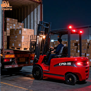 מחיר המפעל 1.5ton 2.0ton 2.0ton 2.5ton סוללת ליתיום מלאה ארבעה גלגלים כונן כל שטח המחסן אוטומטי מלגזה - Product Image 6