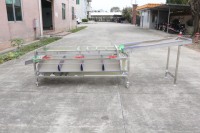 Optische sorteermachine voor fruit, fruitwasmachine en sorteermachine voor passievruchten