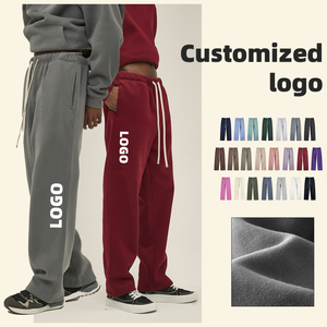 <span class=keywords><strong>Pantaloni</strong></span> della <span class=keywords><strong>tuta</strong></span> Unisex personalizzati 350 GSM oversize <span class=keywords><strong>in</strong></span> pile semsoft <span class=keywords><strong>pantaloni</strong></span> della <span class=keywords><strong>tuta</strong></span> a <span class=keywords><strong>fondo</strong></span> aperto <span class=keywords><strong>in</strong></span> pile per adulti <span class=keywords><strong>con</strong></span> tasche - Product Image 1