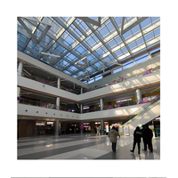 Structure en acier architecturale personnalisée pour les centres commerciaux |   Bâtiment commercial et design emblématiques