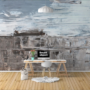 Papier peint imperméable antistatique en soie, design européen, pour cuisines domestiques, <span class=keywords><strong>peinture</strong></span> murale paysage naturel, autocollant décoratif pour la maison - Product Image 2