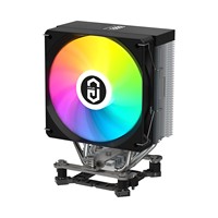 Nouveau Refroidisseur d'Air CPU Y400D 2026 avec Heatpipe, LED RGB, Ventilateur à Roulement Fluide et Radiateur à Affichage Numérique pour Boîtier d'Ordinateur