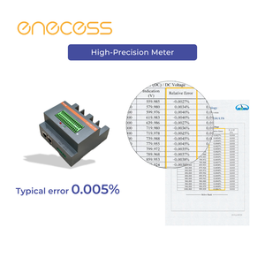 Medidor de Corriente Continua de Alta Precisión OEM |   Multifunción |   Precisión 5 ppm |   Voltaje 0-2000V |   Corriente 0-30A |   16 Canales de Temperatura |   DIN |   Modbus - Product Image 5