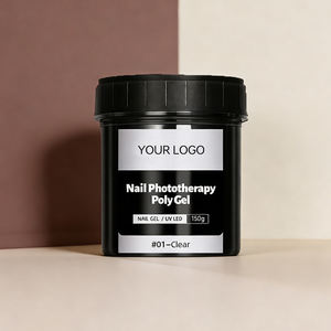 Gel de construction pour ongles nude en gros, prix compétitif, gel couleur nude pour extension d'ongles, OEM, gel UV souple de construction - Product Image 3