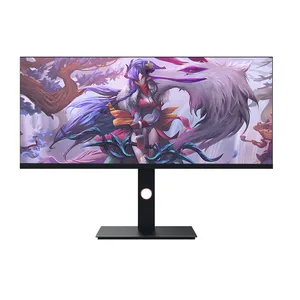 Büyük boy monitör 44 inç monitör 43.8 panel 120hz led 144hz IPS 4k 5K 3840*1080 FreeSync aralığı 1ms oyun pc monitörü