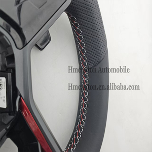 Volante de Cuero de Último Diseño para Volkswagen Golf Polo Passat, Modificación de Volante, Volante Universal - Product Image 3